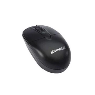 Mouse Usb Optico Basic Preto OfficeEasy 60000154 Maxprint - 1