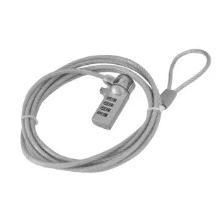 TRAVA DE SEGURANCA P/NOTEBOOK COM SEGREDO CS-10 C3 TECH - 1