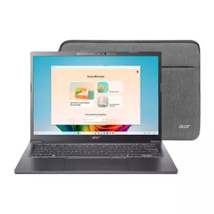 Notebook Aspire 14 Ai 14" Core Ultra 7 258V 32Gb Ddr5 Ssd 1Tb Sem Rj45 A14-52Mt-701k Win11 Pro Acer - 1