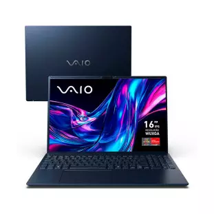 Notebook Fe16 16" Fhd Ryzen 7 5825U Ddr4 16Gb Ssd 512Gb (5 Anos De Garantia) Linux Vaio - 1
