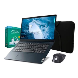 Notebook Ideapad 1I 14" Hd I3-1215U 4Gb Ssd 256Gb Win11 H Lenovo + Mouse Sem Fio + Antivirus + Case - 1