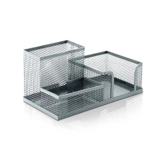 Organizador De Mesa Aramado Prata Keep Ei090 Multilaser - 1
