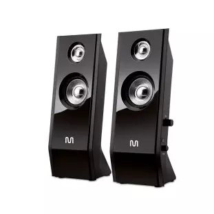 Caixa De Som Usb/P2 8W Rms Preto Sp091 Multilaser - 1