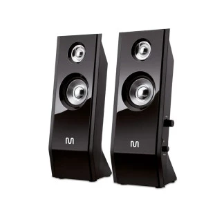 Caixa De Som Usb/P2 8W Rms Preto Sp091 Multilaser - 1