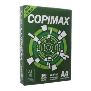 PAPEL** A4 BRANCO 75G 210X297 COPIMAX - 1