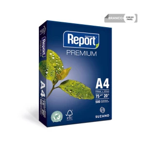 Papel A4 ** Branco 210X297 500 Folhas 75G Repm075 Report CE - 1