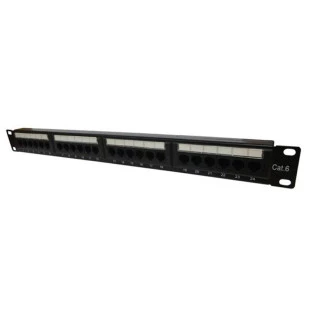 Patch Panel 24 Portas Cat6 Rj45 Utp Red Lan Wt-2178C-110-24 Seclan - 1