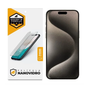 Pelicula Frontal Para Iphone 15 Pro Max Nano Vidro Gs-8438 Gshield - 1