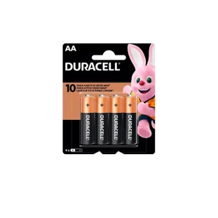Pilha Alcalina AA ** Blister Com 4 Unidades Mn1500 DuraCEll - 1