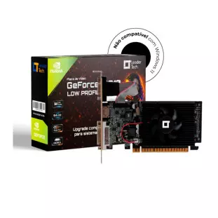 Placa De Video 1Gb Ddr3 G210 Low Profile 64Bits Dvi Hdmi Vga Pv-Lt-G210lp-1G-D3 Leadertech - 1