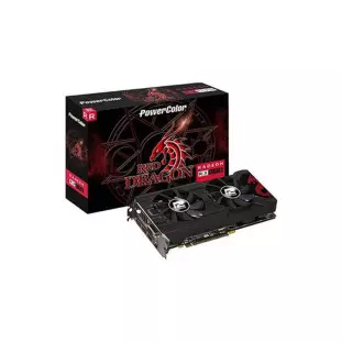 Placa De Video 4Gb Gddr5 Rx 570 256Bits Hdmi Dvi Dp Powercolor Red Dragon - 1