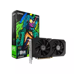 Placa De Video 8Gb Gddr6 Rtx 3050 128Bits Hdmi Dp Pvrtx30508Blpe Pcyes - 1