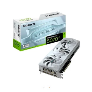 Placa De Video Gamer 16Gb Gddr7 Rtx 5070Ti 256Bits Hdmi Dp Eagle Ice Gv-N507teagleoc Ice-16 Gigabyte - 1
