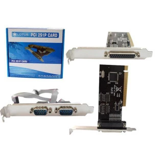 Placa Pci Express Com 2 Seriais + 1 Paralela Global - 1