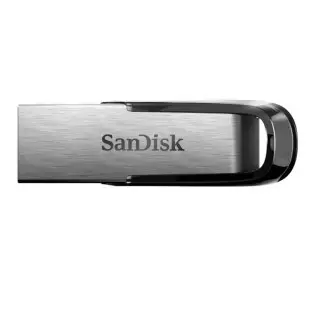 Pendrive 32Gb Usb 3.0 Ultra Flair Prateado/Preto Sandisk - 1