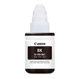 Refil Tinta 135Ml Gi-190Bk Preto 0667C001Ac Canon - 1