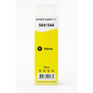 Refil Tinta 504|544 70Ml Amarelo Compativel Epson |L3150 L3250 L4160 L5190| Smart Color - 1