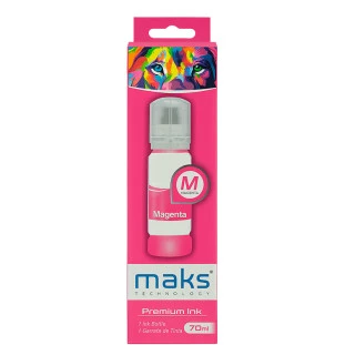 Refil Tinta 504|544 70Ml Magenta Compativel Epson |L3150 L3250 L4160 L5190| Maks - 1