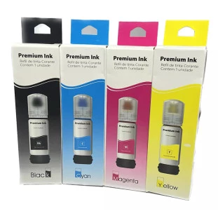 Refil Tinta 70Ml Amarelo  Compativel Para Impressoras Epson 664 Rhb - 1