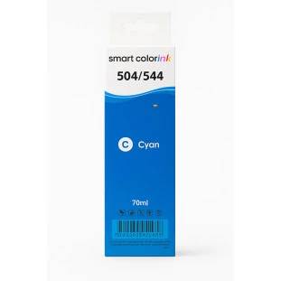 Refil Tinta 70Ml Compativel Com Epson 504 544 Ciano Smart Color - 1