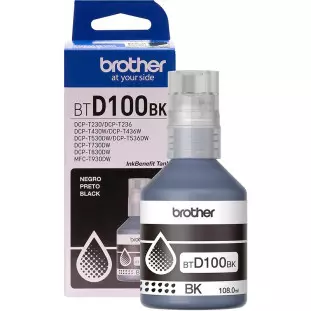 Refil Tinta Btd100Bk 108Ml Preto Brother - 1