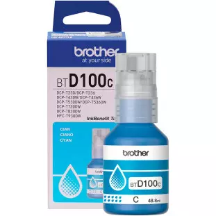 Refil Tinta Btd100c 48,8Ml Ciano Brother - 1