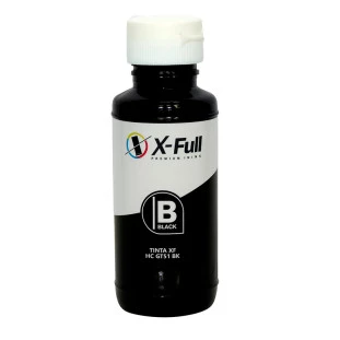Refil Tinta Compativel 90Ml Gt51 Preto Hp Refill Ink - 1