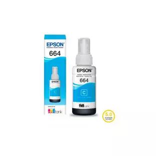 Refil Tinta T664220 70Ml Ciano Epson - 1