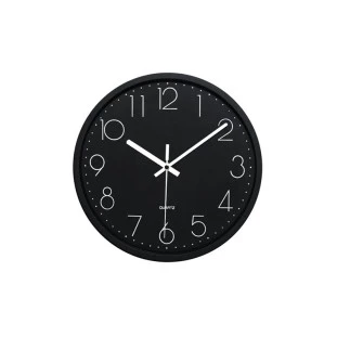 Relogio De Parede 25Cm Redondo Preto Ub7831 Dma - 1