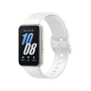 Relogio Galaxy Smartband 1.6" Amoled Fit3 Android Prata Sm-R390 Samsung - 1