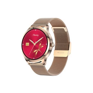 Relogio Smartwatch ** 1.32" TFT Compat. Com IOS E Android Metal Gold Lvw-30 Level - 1
