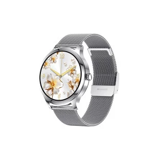 Relogio Smartwatch ** 1.32" TFT Compat. Com IOS E Android Metal Silver Lvw-30 Level - 1