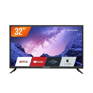 Tv 32" Smart Hd Hmdi/Usb/Rj45 Wi-Fi Tl020 Multilaser - 1