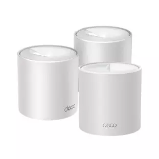 Roteador Mesh Sem Fio Wi-Fi (Kit Com 03 Unidades) Deco X10 Tp Link - 1