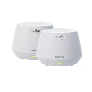 Roteador Mesh Sem Fio Wi-Fi Twibi Force (Kit Com 02 Unidades) Ax Branco 4750131 Intelbras - 1