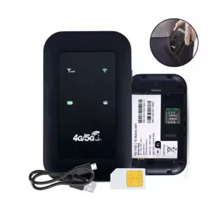 Roteador Modem Portatil Com Bateria 5G Lte 150Mbps Wi-Fi Oem - 1