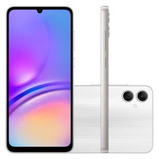Smartphone Galaxy ** A05 128Gb 4Gb Ram Dualchip 4G Tela 6.7" Cam 50+2Mp Octacore Prata Samsung - 1