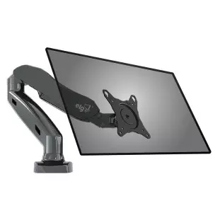 Suporte Articulado De Mesa Para Monitor De 17" A 27" Ergonomico Com Pistao A Gas F80N Elg - 1