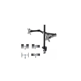 Suporte Articulado Para 2 Monitores 13" A 27" Preto Oem - 1
