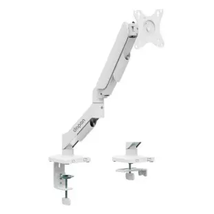 Suporte Ergonomico Articulado De Mesa Para Monitor de 17" A 32" Com Pistao A Gas Branco Dpc012 Dapon - 1