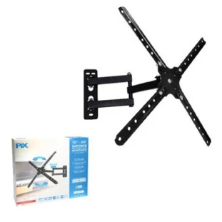 Suporte Para Tv Tri-Articulado 10'' A 60'' Montado 079-0027 Preto Pix - 1