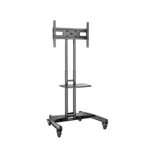 Suporte Pedestal Fixo Para Tv Led Lcd 32" A 86" Com Rodas A06V6 Pro Elg - 1