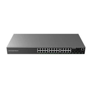 Switch 24 Portas Gigabit Poe +4 Sfp Gerenciavel Gwn7803P Grandstream - 1