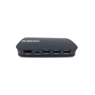 Switch Kvm Multiplicador 4 Portas Hdmi Compacto Oem - 1