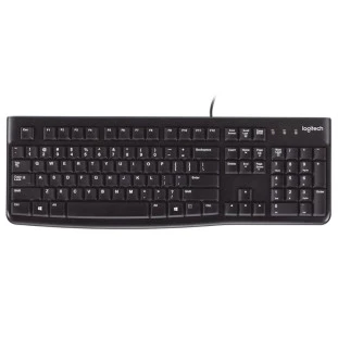 TECLADO * USB K120 PRETO LOGITECH - 1