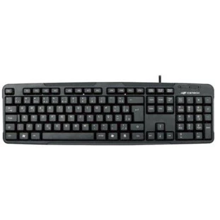 TECLADO USB PADRAO ABNT2 KB-12BK PRETO C3 TECH - 1