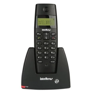TELEFONE SEM FIO + IDENT. TS40ID 4070350 PRETO INTELBRAS - 1