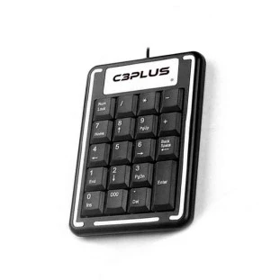 Teclado Numerico Usb Com Fio Preto Kn-11Bk C3Tech - 2