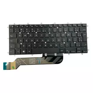 Teclado Para Notebook Dell Inspiron 7370 7460 P74g Preto Oem - 1