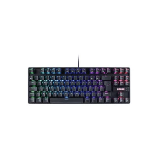 Teclado Usb Com Fio Gamer Mecanico Preto Led Rgb Pnohblrgb Abnt2 Pcyes - 1